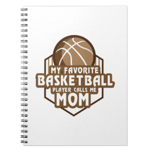 Basketball Player Calls Me Mum Sport Gift Notebook