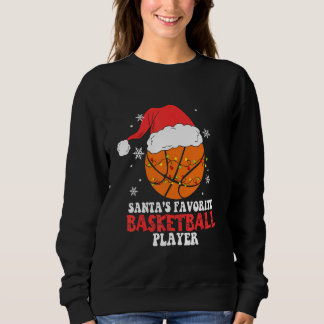 Basketball Player Christmas Basketball   Sweatshirt