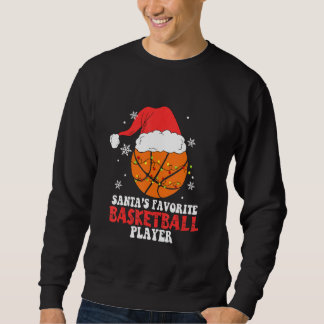 Basketball Player Christmas Basketball   Sweatshirt