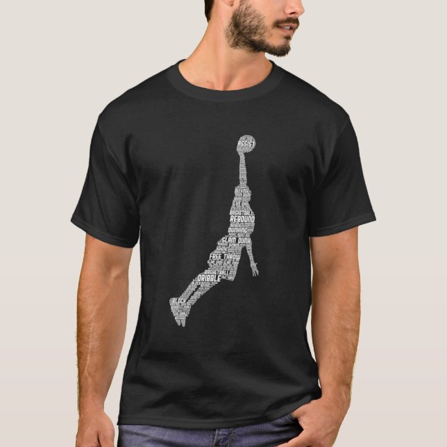 Basketball Player Coach T-Shirt (Front)