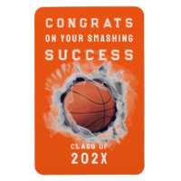 Basketball Player Congrats Magnet