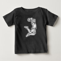 Basketball Player Doing Slam Dunk Light Design