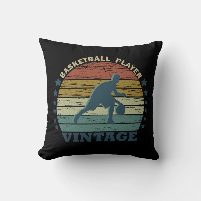 Basketball player dribbling cushion (Front)