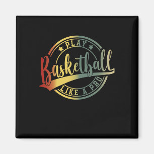 Basketball Player Fans College Basketball Coach Magnet
