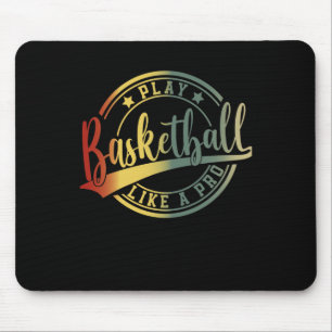 Basketball Player Fans College Basketball Coach Mouse Pad