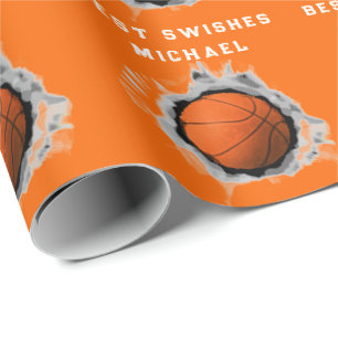 Basketball Player Gift Wrapping Paper