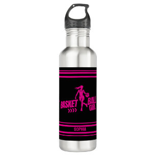 Basketball Player Girl, Basketball Girl Birthday 710 Ml Water Bottle