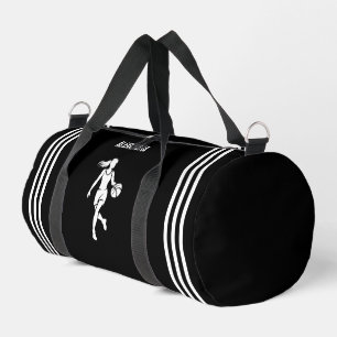 Basketball Player Girl, Birthday Gift, Team Duffle Bag