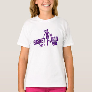 Basketball Player Girl, Birthday Gift, Team        T-Shirt