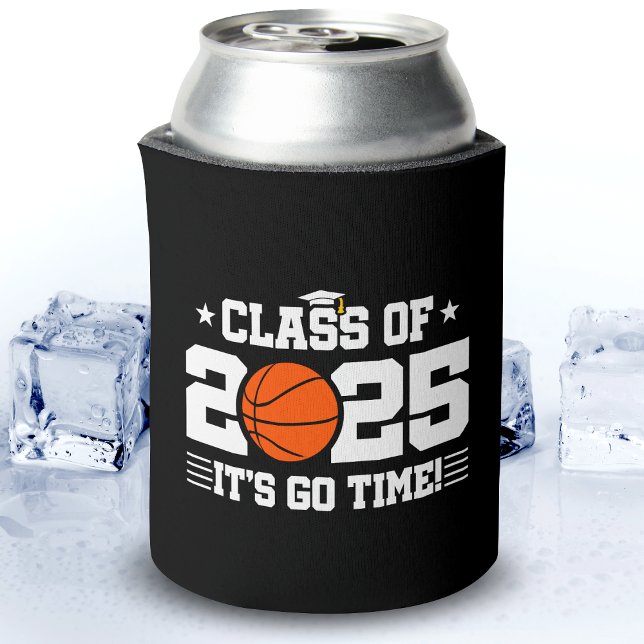 Basketball Player Graduation Class of 2025 Senior Can Cooler (Creator Uploaded)