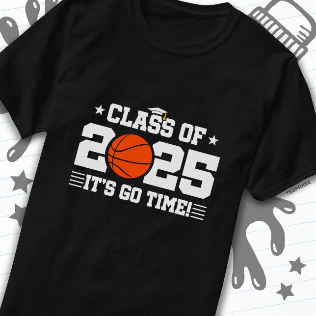 Basketball Player Graduation Class of 2025 Senior T-Shirt (Creator Uploaded)