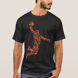 Basketball Player Illustration T-Shirt