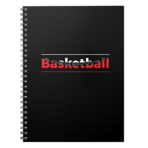 Basketball Player - Minimalist Geometric Arch Notebook