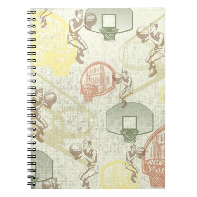 Basketball Player Notebook (Front)