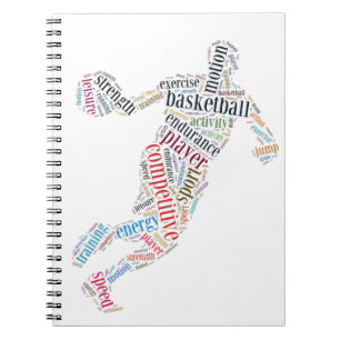Basketball player notebook