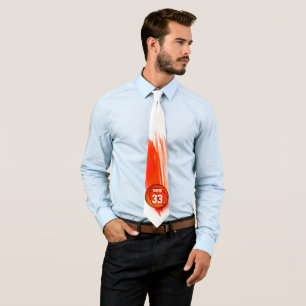 Basketball Player Number Tie