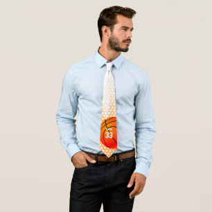 Basketball  Player Number Tie