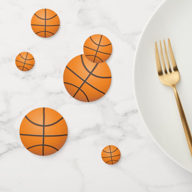 Basketball Player Party Table Confetti (Group)