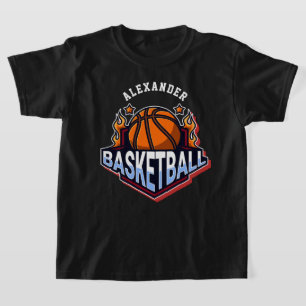 Basketball Player Personalise T-Shirt
