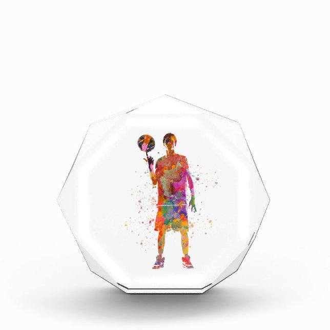 Basketball player photo block (Front)