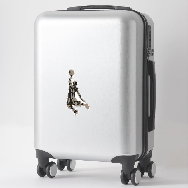 Basketball player slam dunk  (Suitcase)