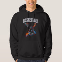 Basketball Player Slam Dunk Artwork