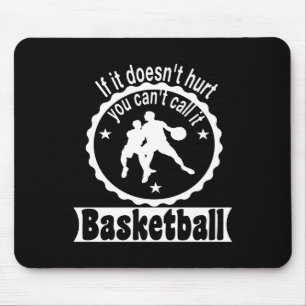 Basketball Player Team Coach Sayings Gift Idea Mouse Pad