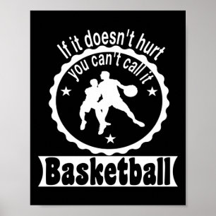 Basketball Player Team Coach Sayings Gift Idea Poster
