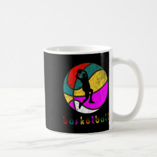 Basketball Player Vintage Retro Gift Coffee Mug