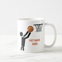 Basketball player with ball custom