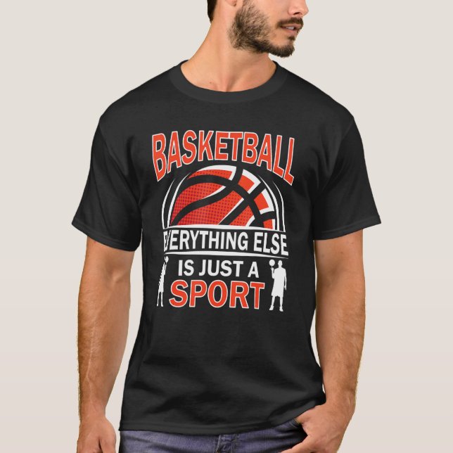 Basketball Players Basketball Team Graphic Sports  T-Shirt (Front)