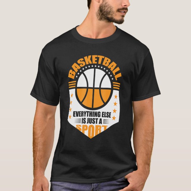 Basketball Players Basketball Team Graphic Sports  T-Shirt (Front)