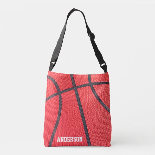 Basketball Players & Coaches Crossbody Bag (Back)