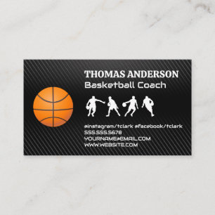 Basketball Players   Sports Business Card