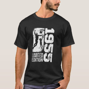 Basketball-Players Vintage born 1955 Birthday Bask T-Shirt