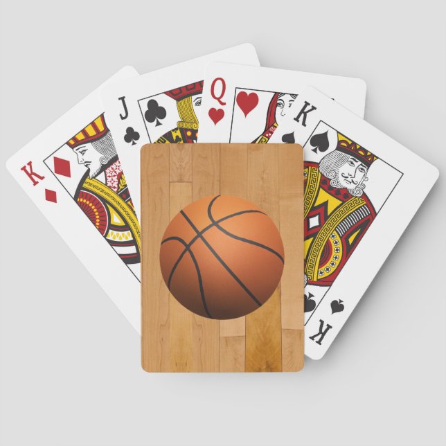 Basketball Playing Cards (Back)