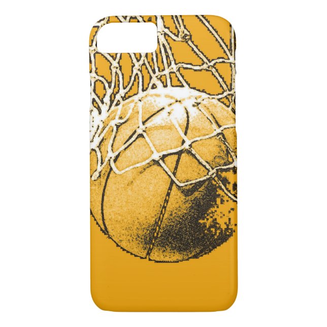 Basketball Pop Art iPhone 7 Case (Back)