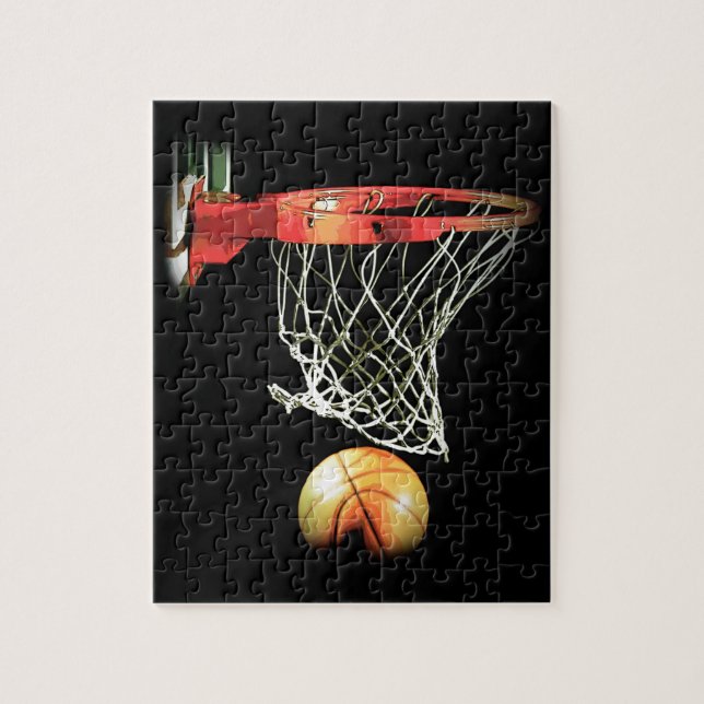 Basketball - Popular Sports Art Jigsaw Puzzle (Vertical)