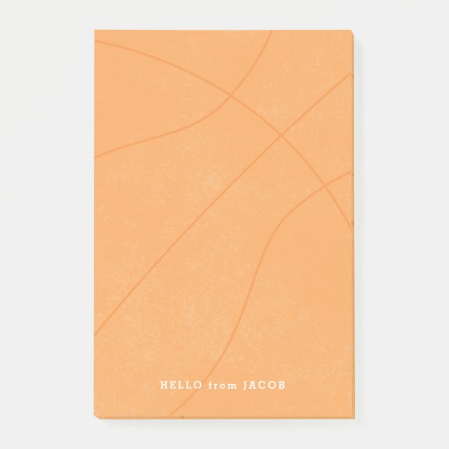 Basketball Post It Notes (Front)