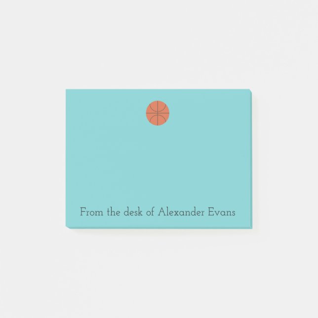 Basketball Post-it Notes (Front)