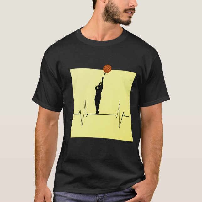 Basketball Post-It T-Shirt (Front)