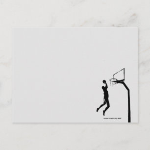 BASKETBALL POSTCARD
