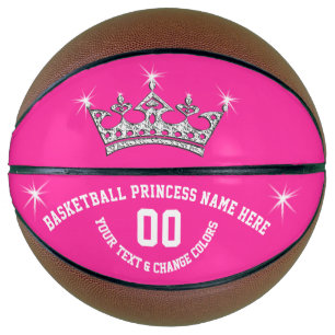 Basketball Princess Personalised Basketball Ball