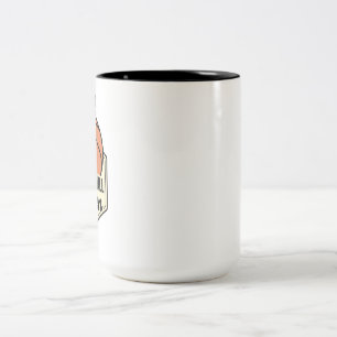 Basketball Queen – Crown Sportwear for Court Two-Tone Coffee Mug
