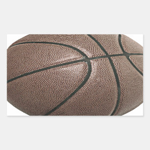 Basketball Rectangular Sticker