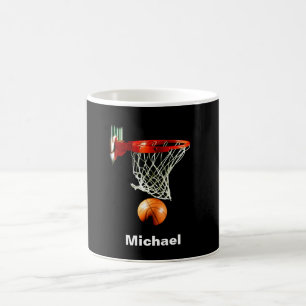 Basketball Replace with Your Name Coffee Mug