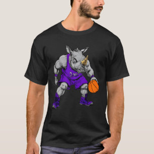 Basketball Rhino T-Shirt