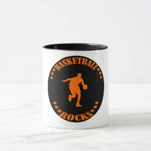 BASKETBALL ROCKS! MUG