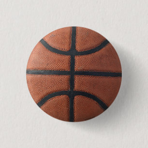 Basketball Round 3 Cm Round Badge