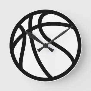 BASKETBALL ROUND CLOCK